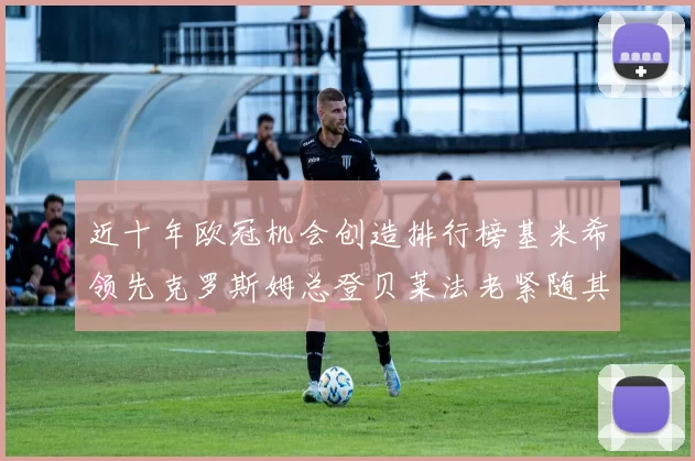 近十年欧冠机会创造排行榜基米希领先克罗斯姆总登贝莱法老紧随其后